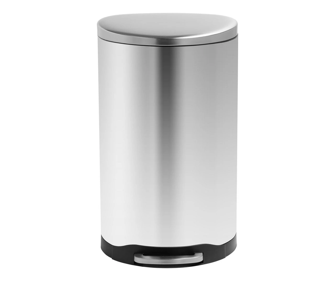 Stainless Steel 10.5-Gal. Pedal Soft-Close Trash Can 1 Stainless Steel 10.5-Gal. Pedal Soft-Close Trash Can