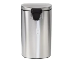 Stainless Steel 13-Gal. Pedal Soft-Close Trash Can -Home Furnishing Store 810669704 A0 3