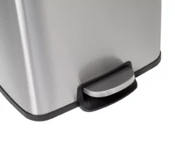 Silver & Rose Gold Stainless Steel 2-Piece Pedal Soft-Close Trash Can Set 13 Silver & Rose Gold Stainless Steel 2-Piece Pedal Soft-Close Trash Can Set -Home Furnishing Store 810669709 A0 5