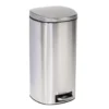 Stainless Steel 8-Gal. Pedal Soft-Close Trash Can