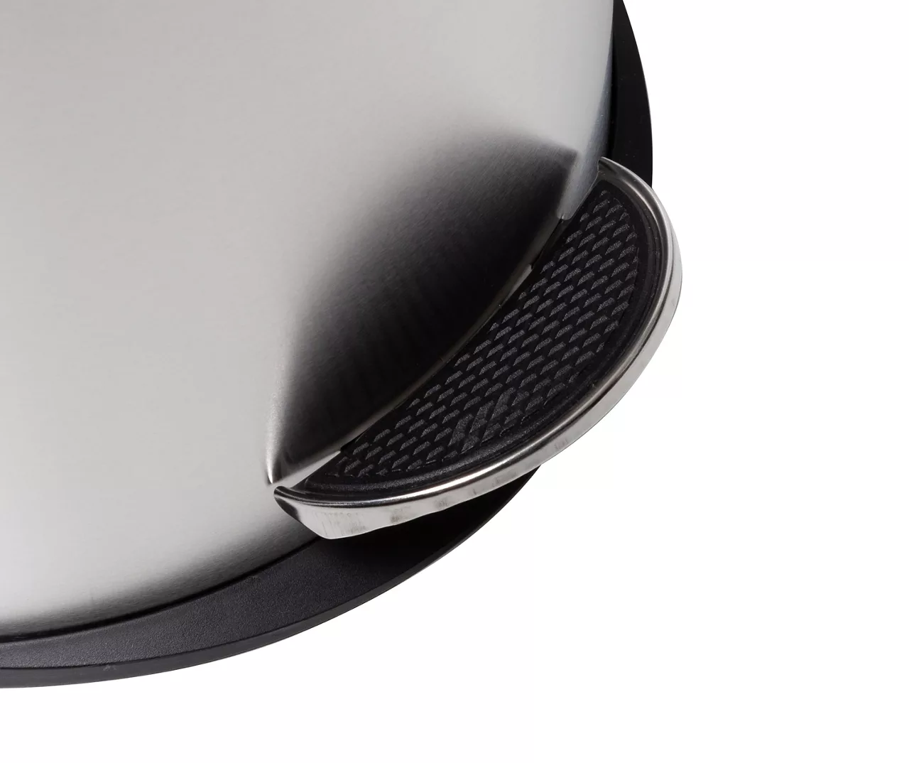 Stainless Steel 8-Gal. Semicircle Pedal Soft-Close Trash Can 4 Stainless Steel 8-Gal. Semicircle Pedal Soft-Close Trash Can - Image 4