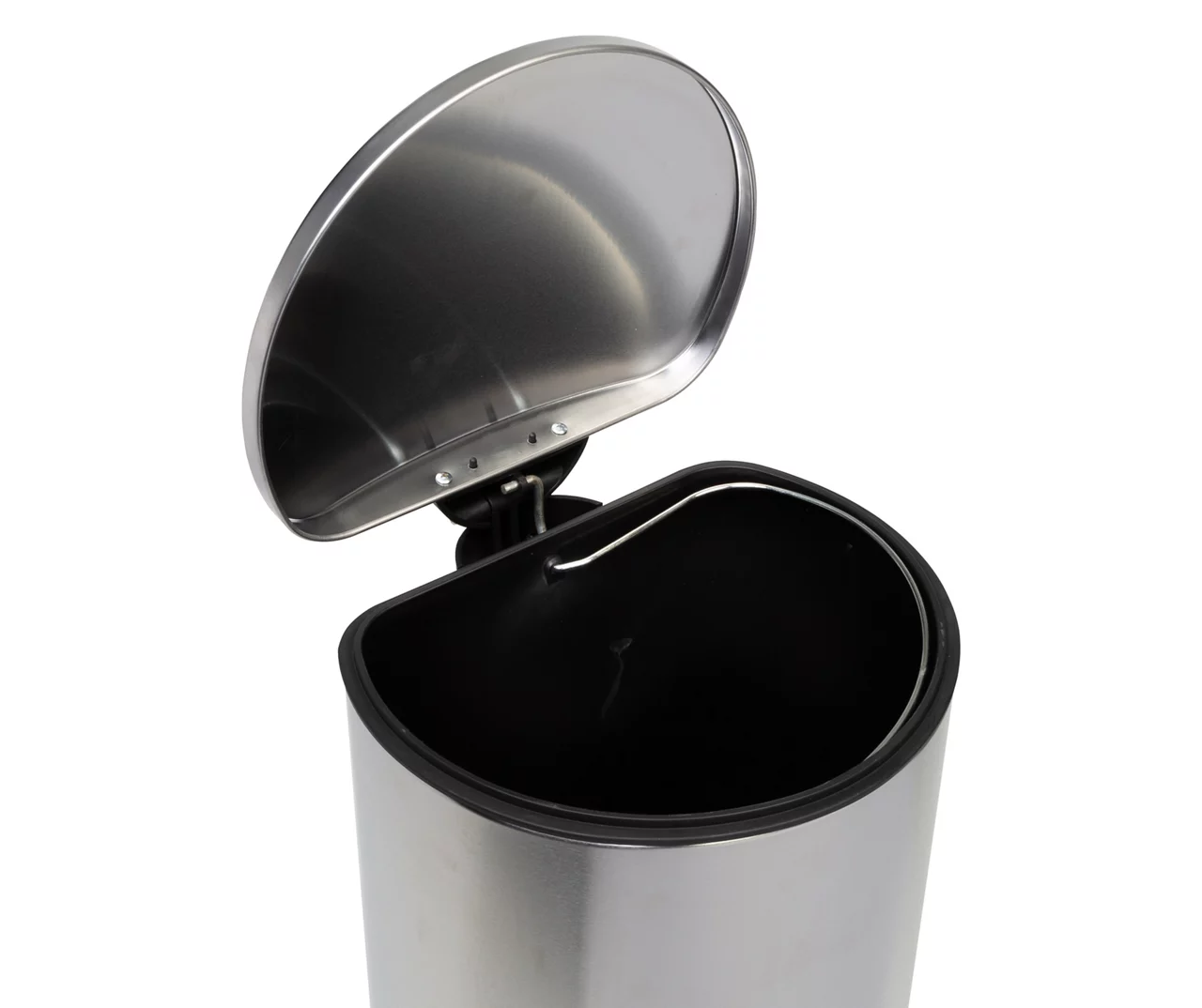 Stainless Steel 8-Gal. Semicircle Pedal Soft-Close Trash Can 5 Stainless Steel 8-Gal. Semicircle Pedal Soft-Close Trash Can - Image 5