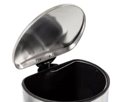 Stainless Steel 10.5-Gal. Semicircle Pedal Soft-Close Trash Can 11 Stainless Steel 10.5-Gal. Semicircle Pedal Soft-Close Trash Can -Home Furnishing Store 810669728 A0 4