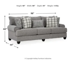 Fall River Mineral Sofa -Home Furnishing Store 810669845 A7