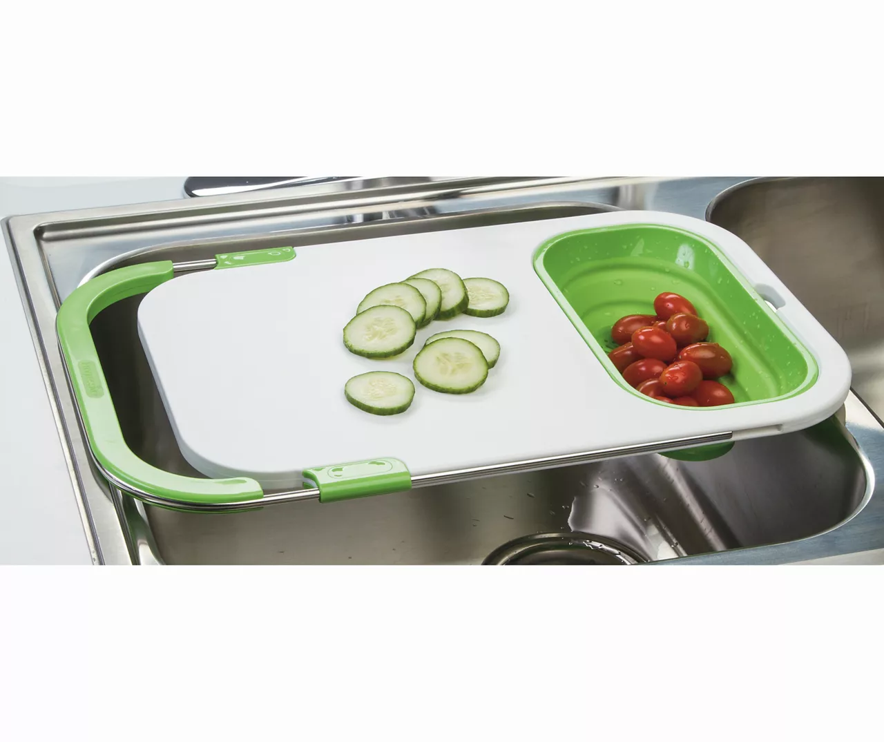 On-Sink Prep Station Cutting Board 2 On-Sink Prep Station Cutting Board - Image 2