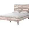 Signature Design By Ashley Neilsville Whitewash Queen Panel Platform Bed
