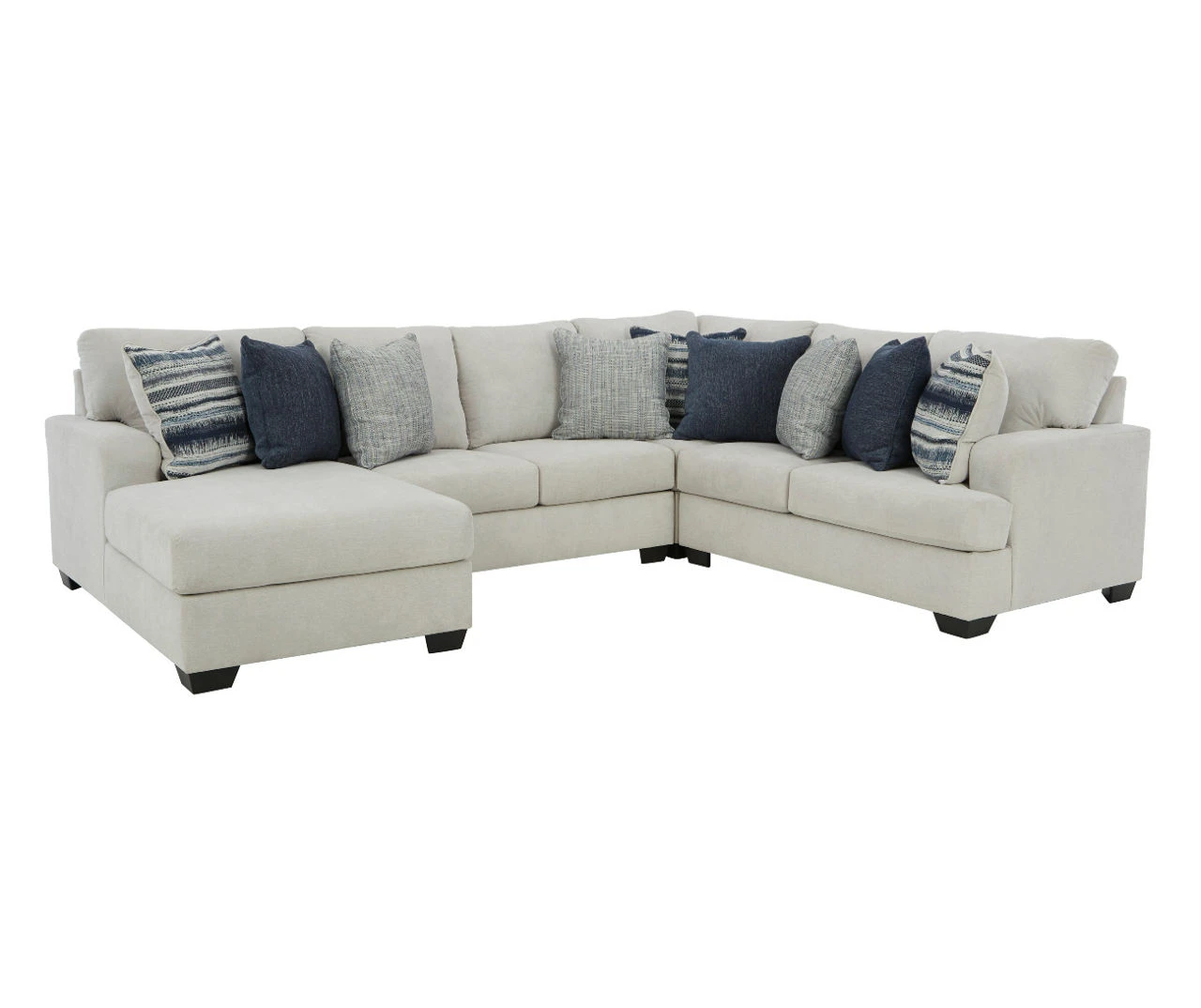 Signature Design By Ashley Lowder Stone 4-Piece Sectional With Left-Facing Chaise 1 Signature Design By Ashley Lowder Stone 4-Piece Sectional With Left-Facing Chaise