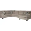 Signature Design By Ashley Ballinasloe Platinum Gray Sectional