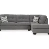 Signature Design By Ashley Highland Falls Gray Sectional